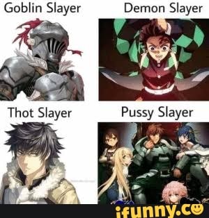 POR QUE VOCÊ COMEÇOU A ASSISTIR GOBLIN SLAYER? Goblin Slayer Brasil -  iFunny Brazil