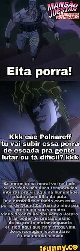 Mansão Joestar para vampiros incendiários