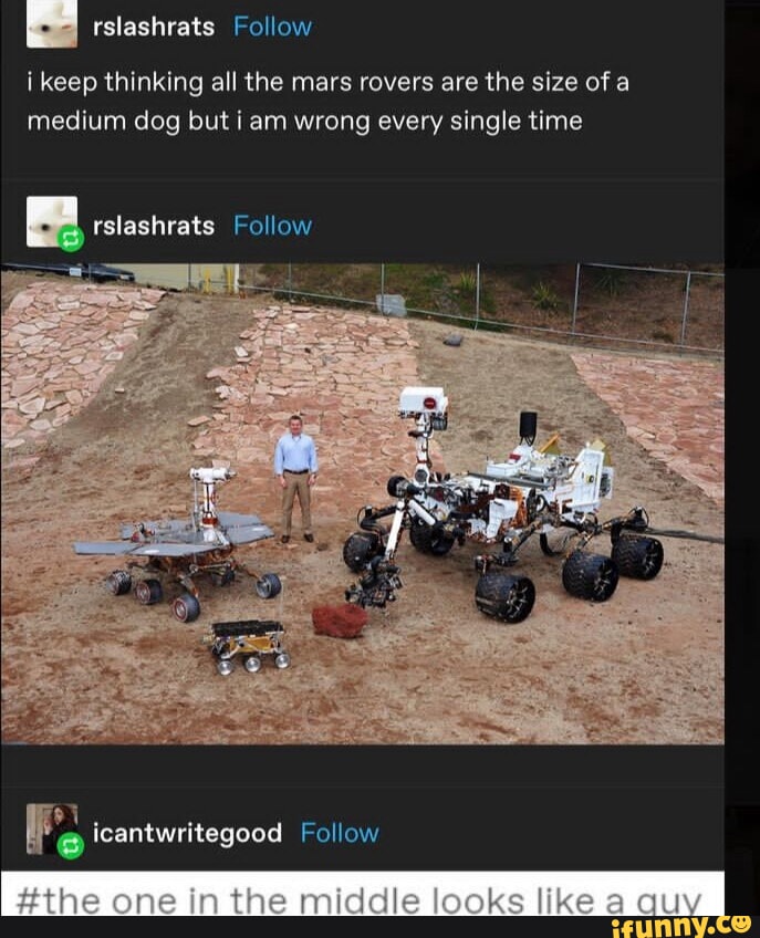 mars rover guy meme