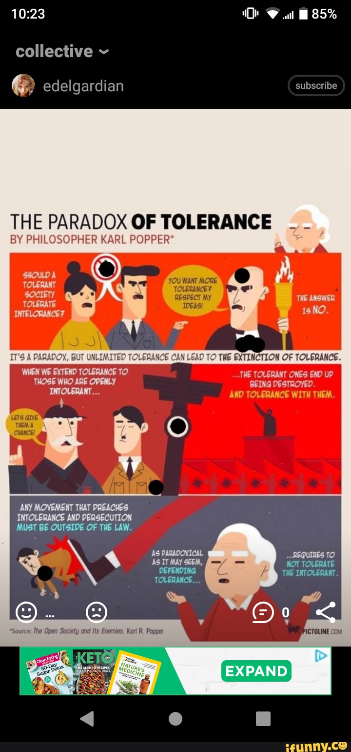 Paradox of Tolerance?