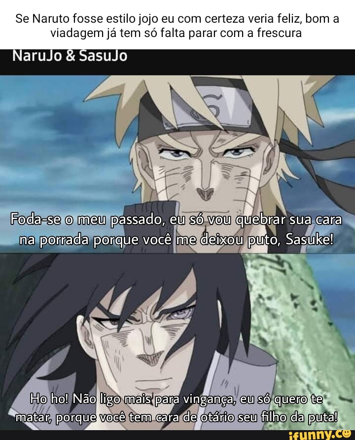 Sdds do tempo em que assistir Naruto me fazia feliz