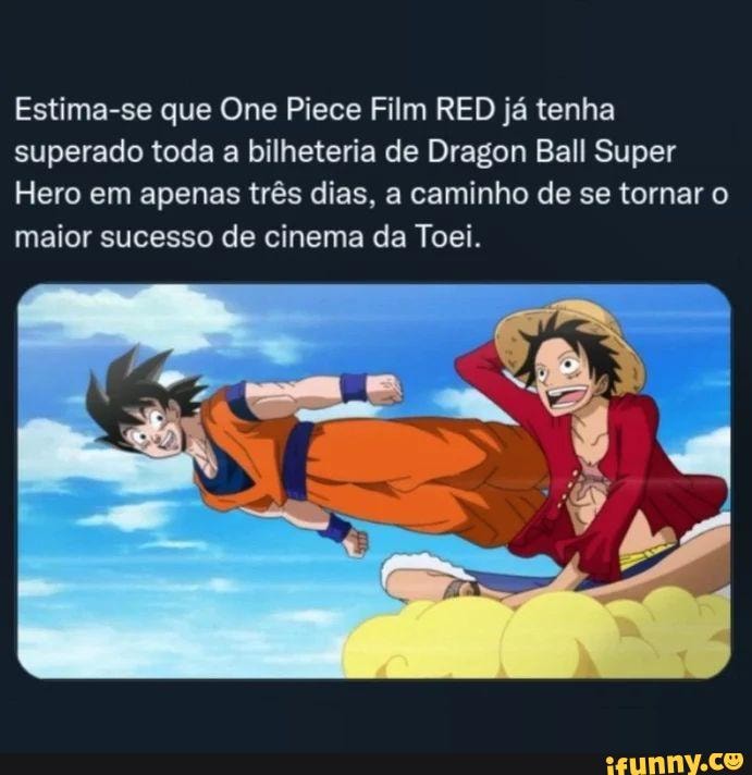 One Piece Red dublado no Cinema Brasileiro? 