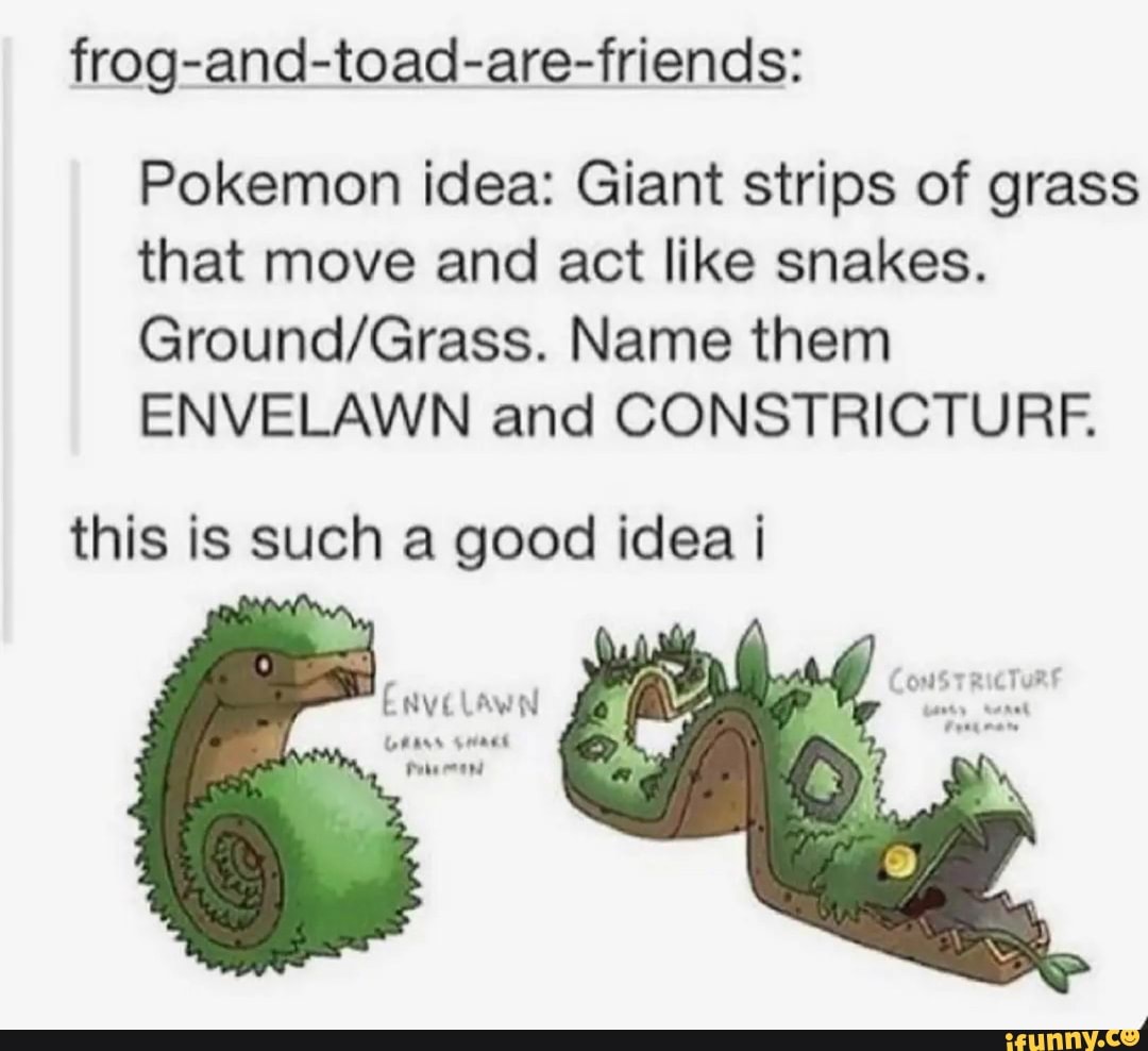 The thing about this giant snake made out of rocks : r/pokemonmemes