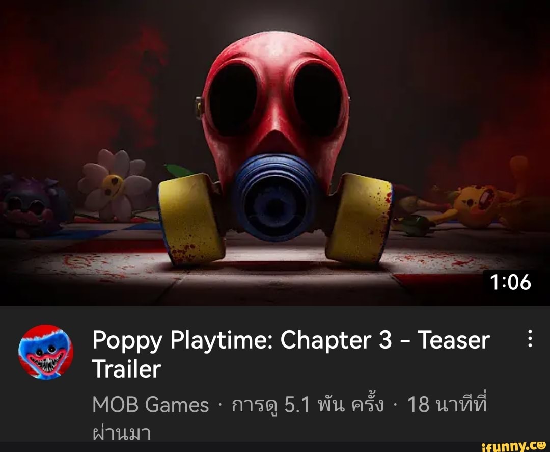 Trailer de poppy playtime, capitulo 3: - iFunny Brazil