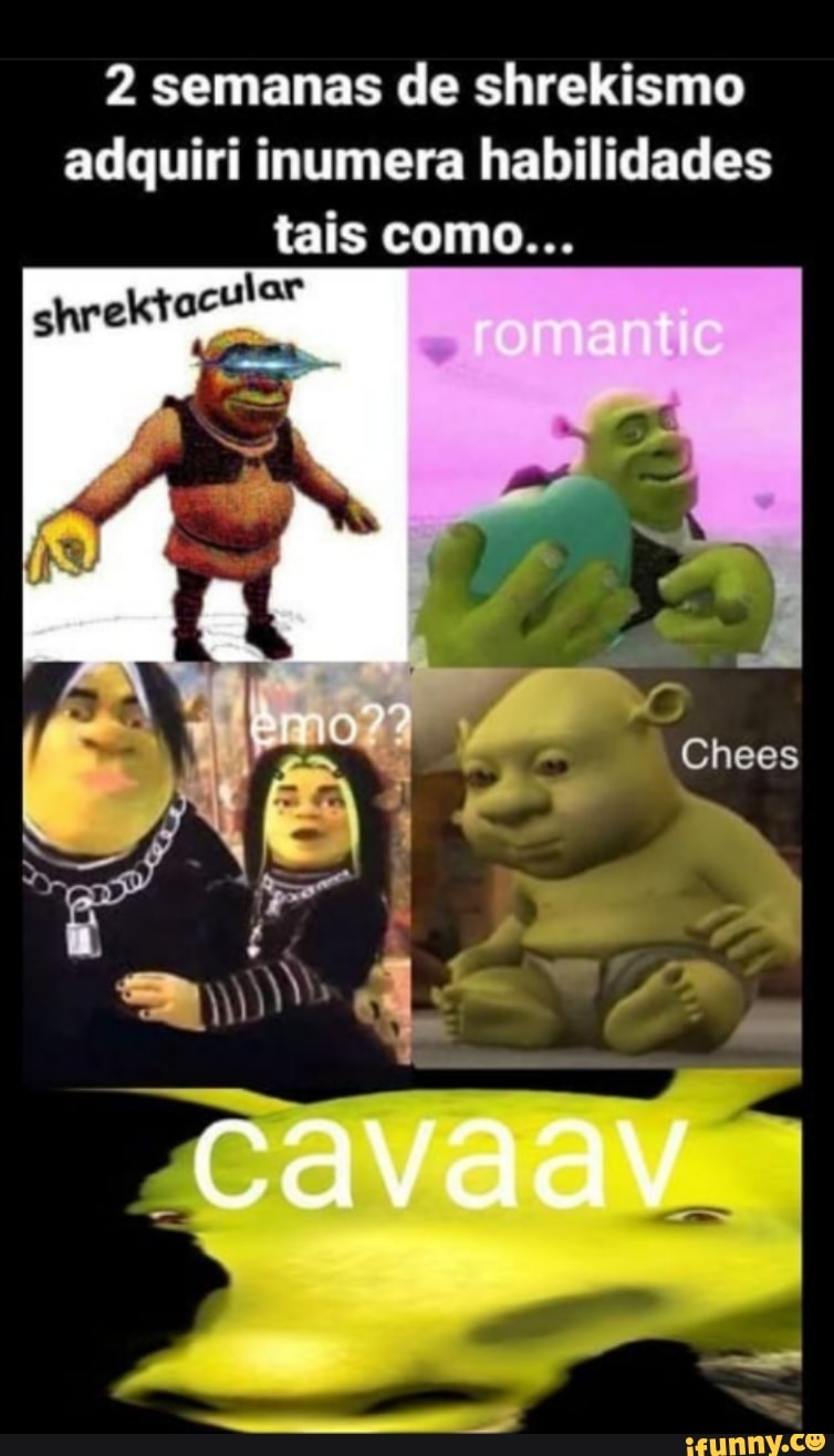 Shrek 20 - O Genocídio das Motosserras - iFunny Brazil