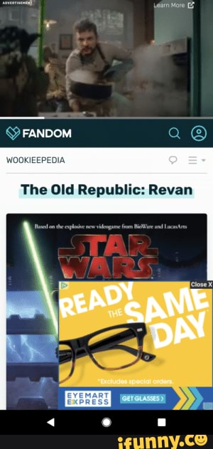 Glasses, Wookieepedia