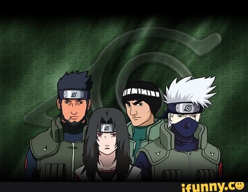 Tirinha Naruto Shippuden: Kakashi e Gai