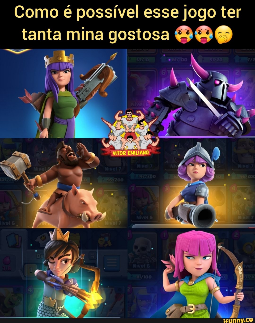 Como é possível esse jogo ter tanta mina gostosa EMILIANO - iFunny Brazil