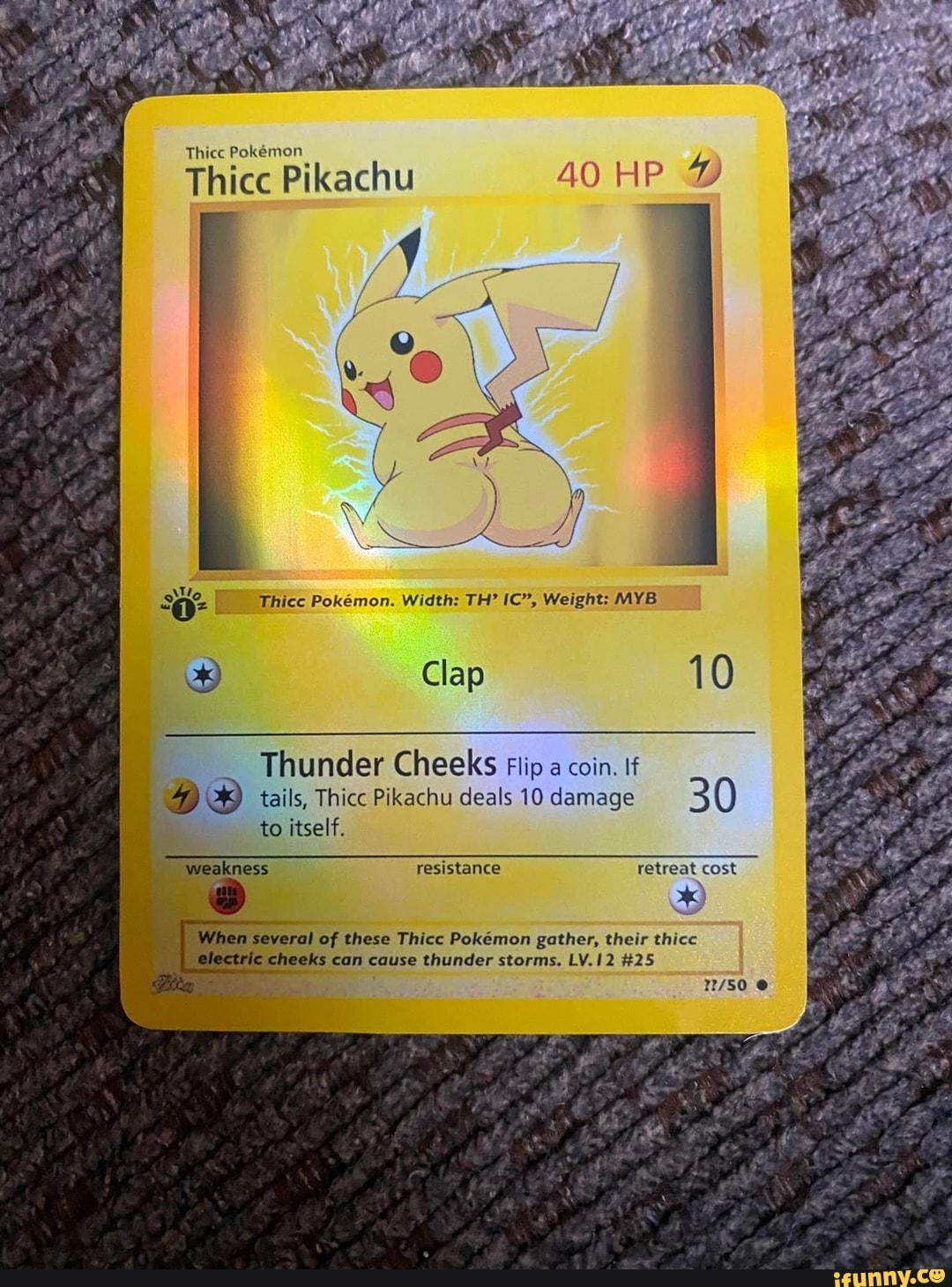 Thicc Pokemon Thicc Pikachu HP Thicc Pokemon. Width: TH