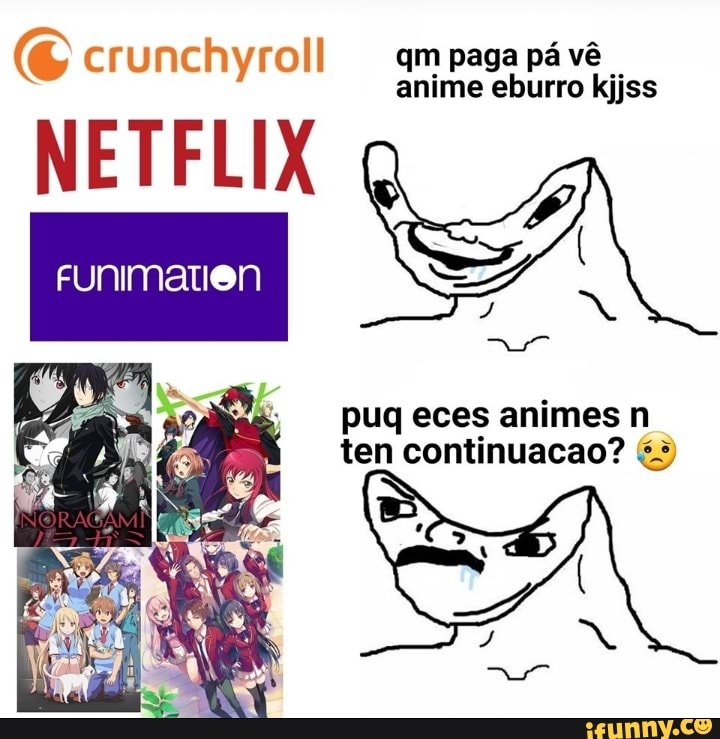 Crunchroll memes. Best Collection of funny Crunchroll pictures on iFunny  Brazil