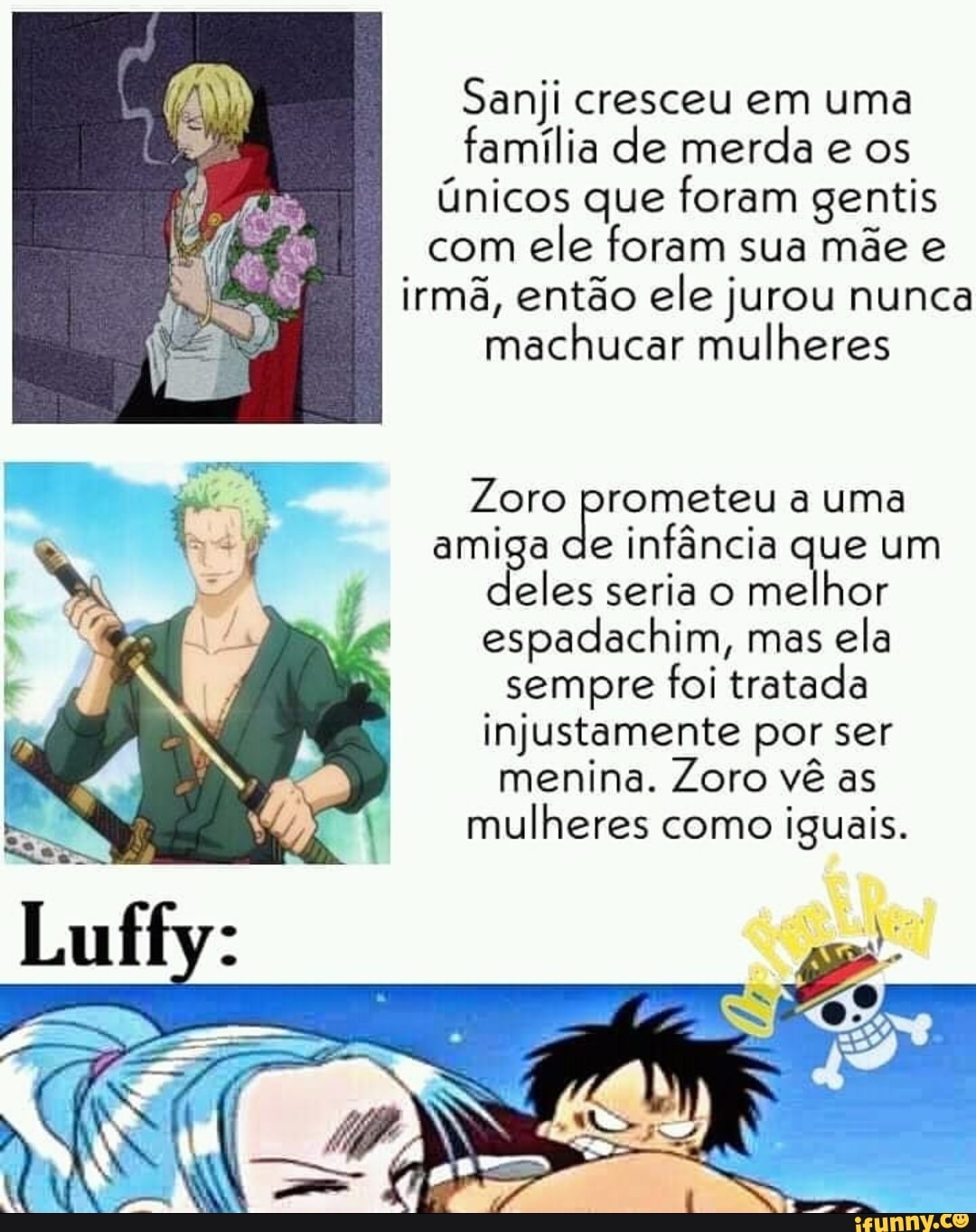 Família de Zoro???  One Piece Brasil™ Amino