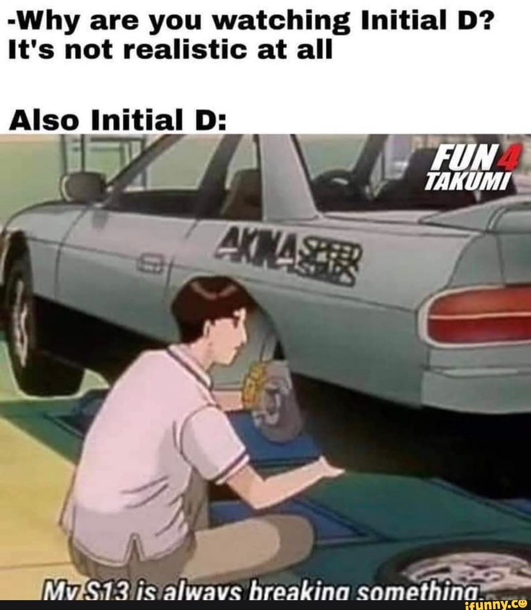 Tirinhas Initial D