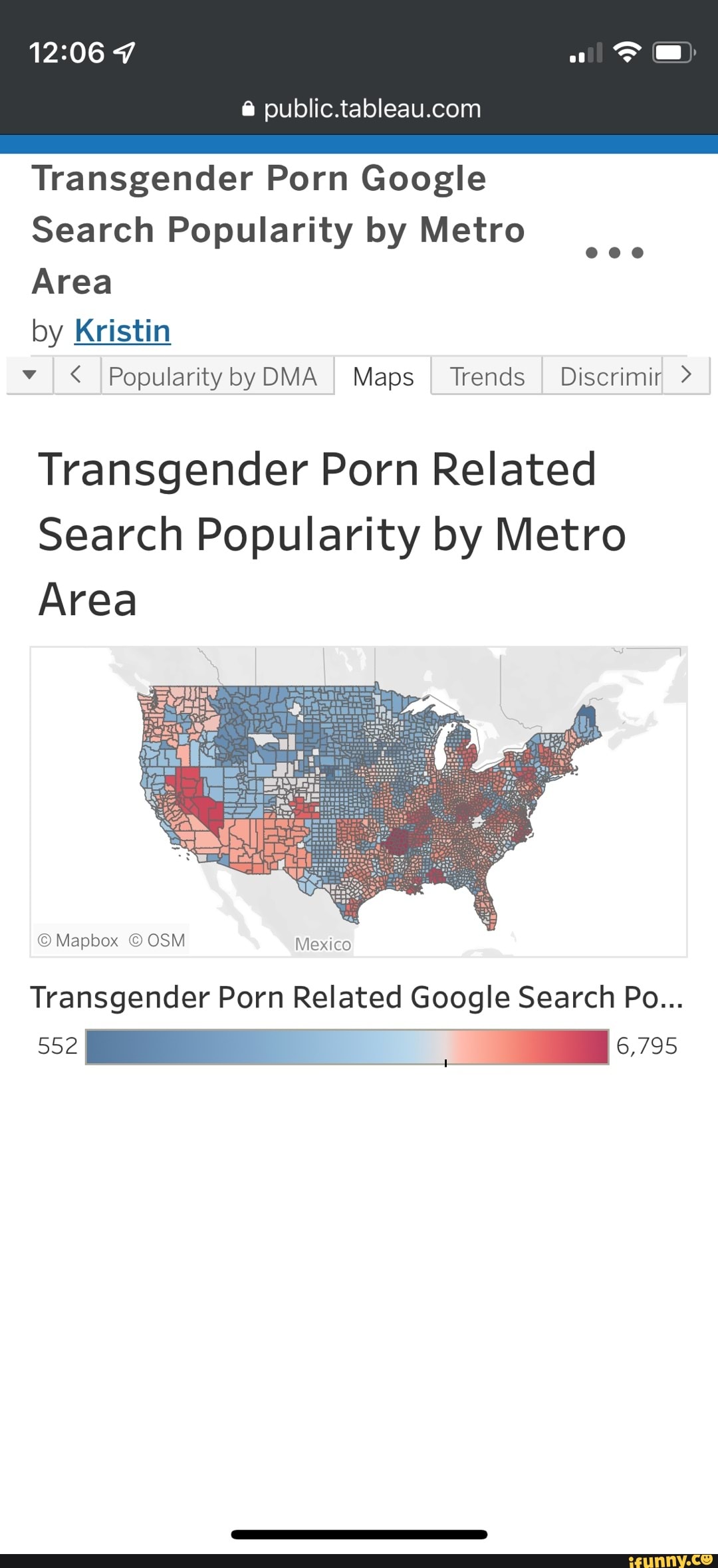 1080px x 2358px - Transgender Porn Google Search Popularity by Metro Area by Kristin I  Popularity by I Maps I