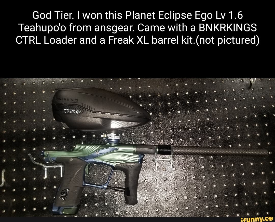 God Tier. I won this Planet Eclipse Ego Lv 1.6 Teahupoo from