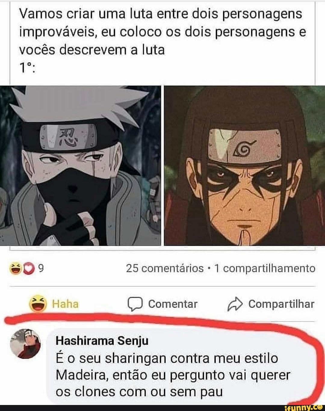 História de Hashirama Senju (Pt 1) 