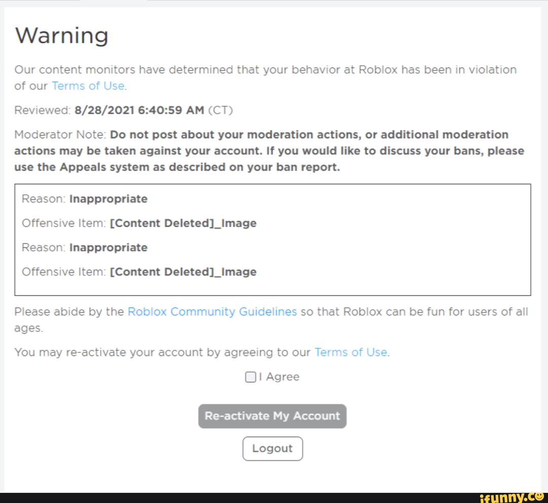 Roblox moderation VS Google Play Store moderation