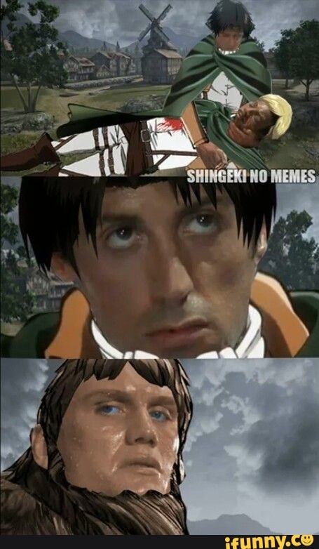 Shingekinokyojin memes. Best Collection of funny Shingekinokyojin pictures  on iFunny Brazil