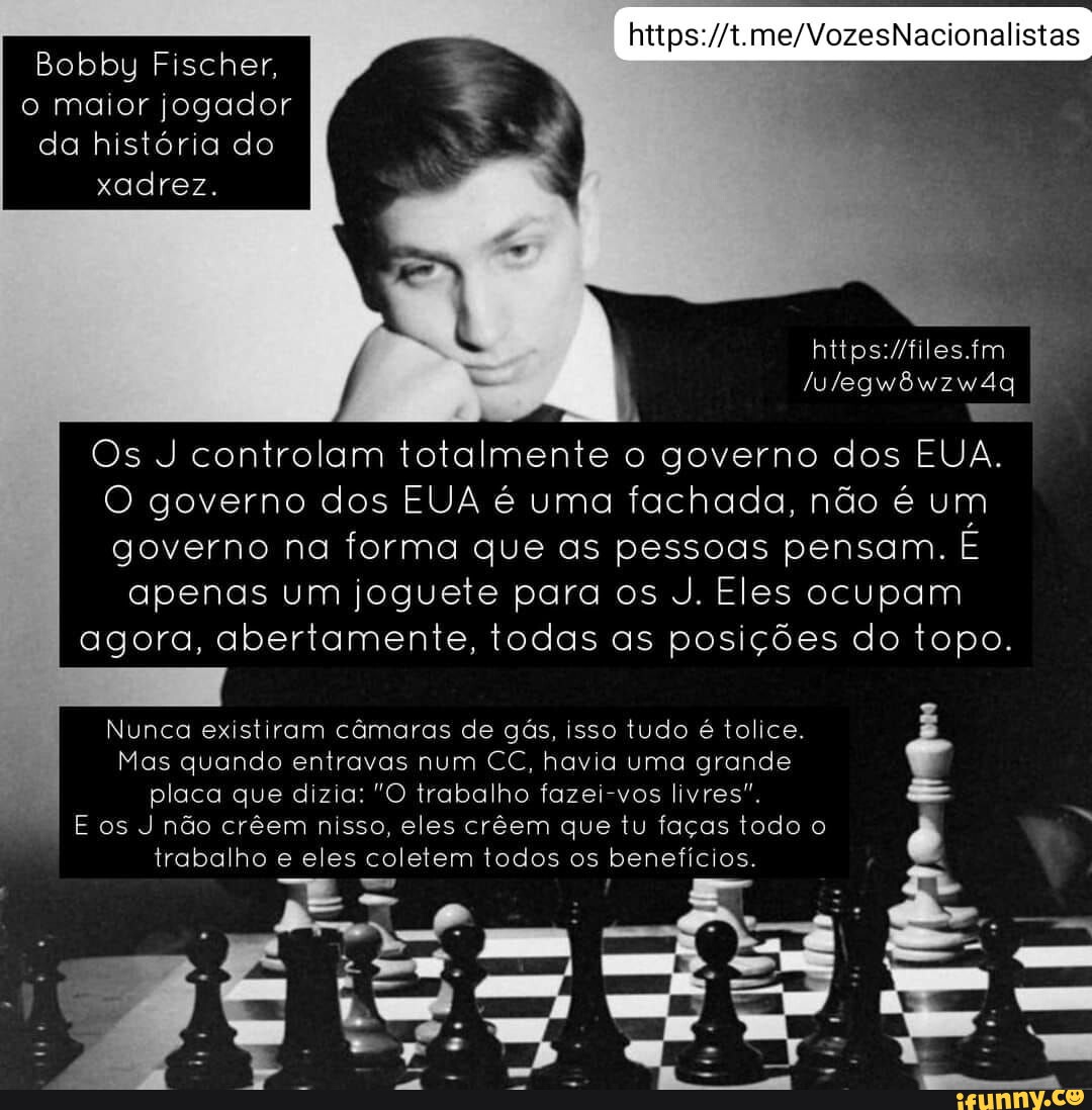 O melhor jogador de Xadrez da História do Brasil