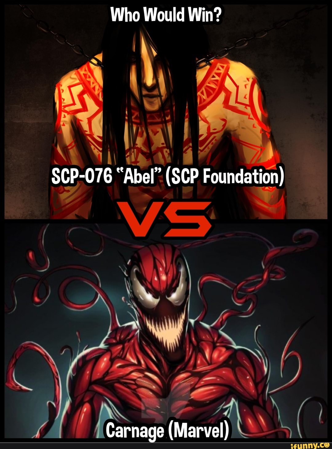 SCP-076 (SCP Foundation) VS Wamuu (JoJo's Bizarre Adventure). Who would  win? - iFunny Brazil