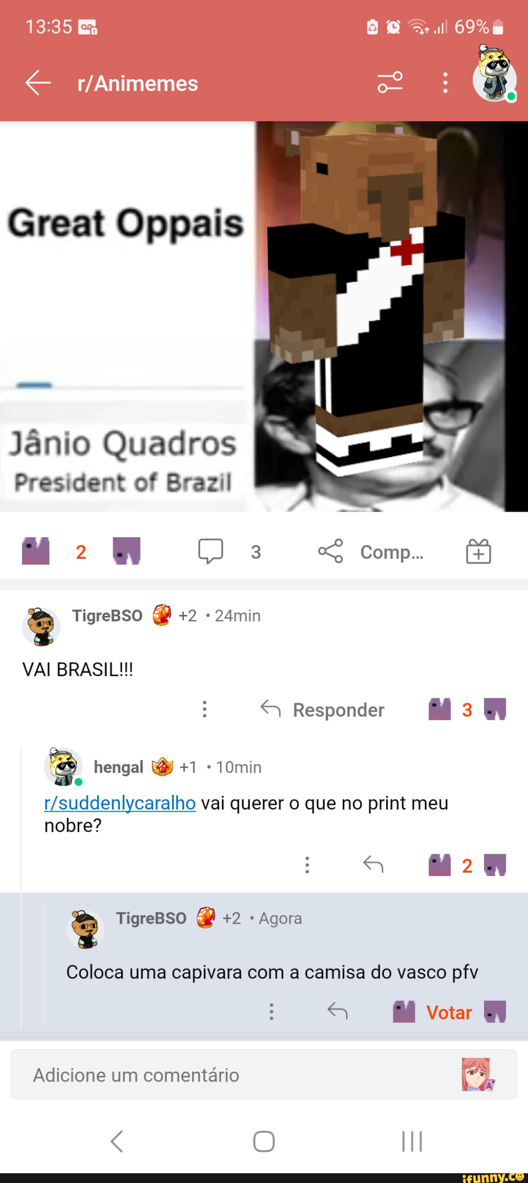 Janio quadros vendo que os jogos de azar, agora são online A Coreia do  Norte, segundo