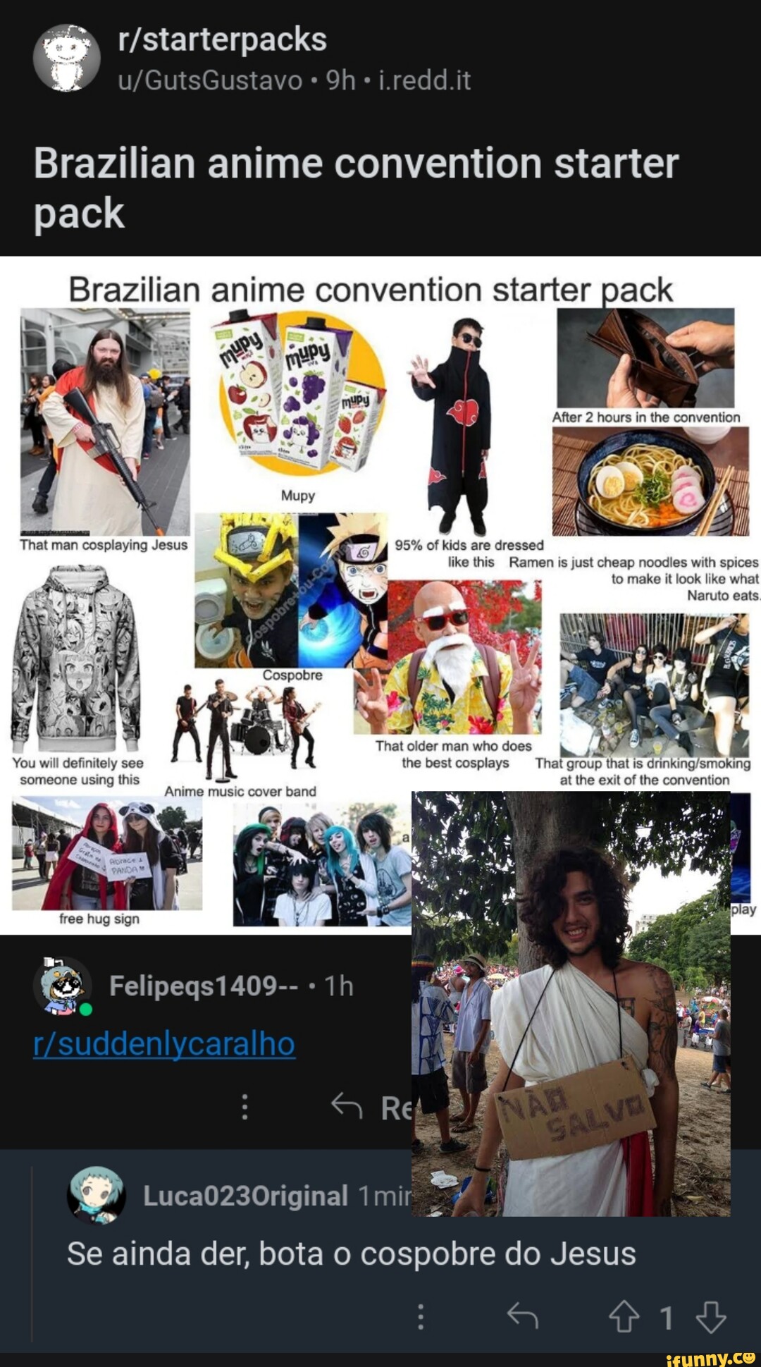 Brazilian anime convention starter pack : r/brasil