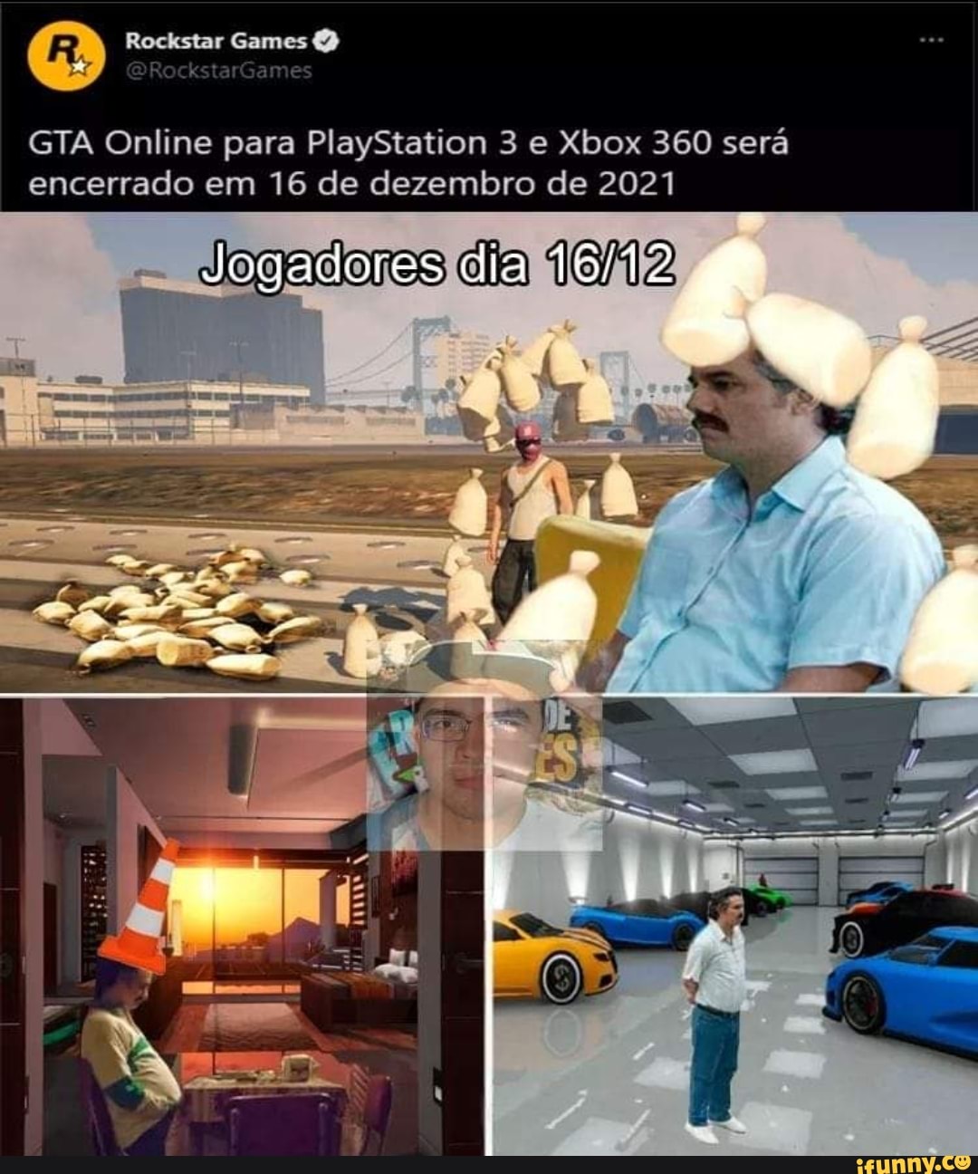GTA Online será encerrado para PlayStation 3 e Xbox 360 em dezembro