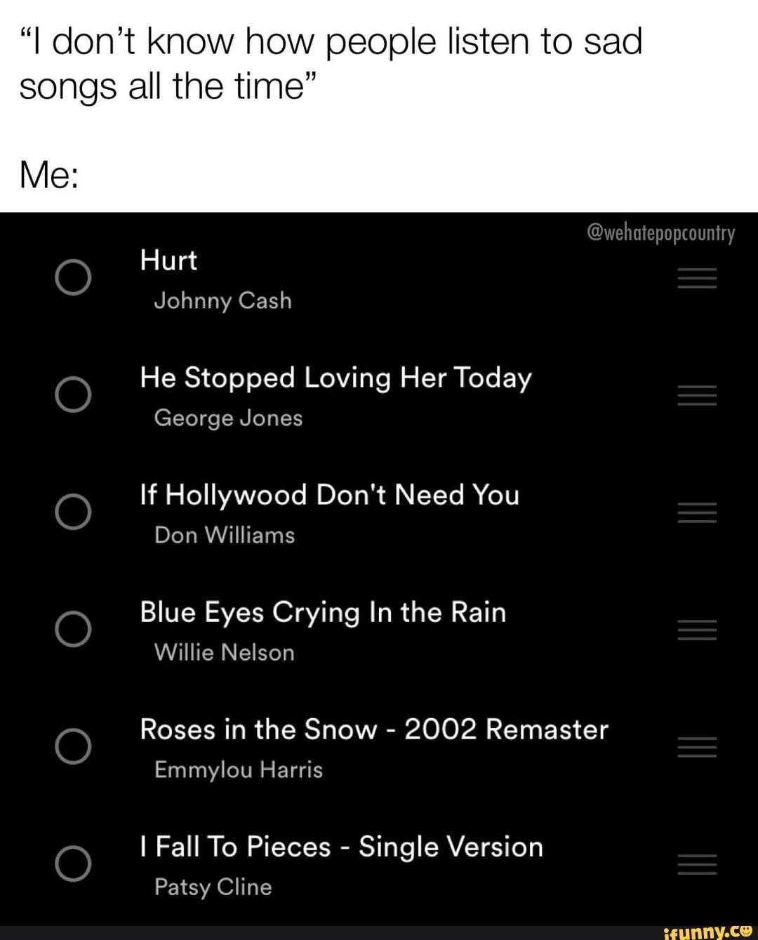Saddest Songs Of All Time
