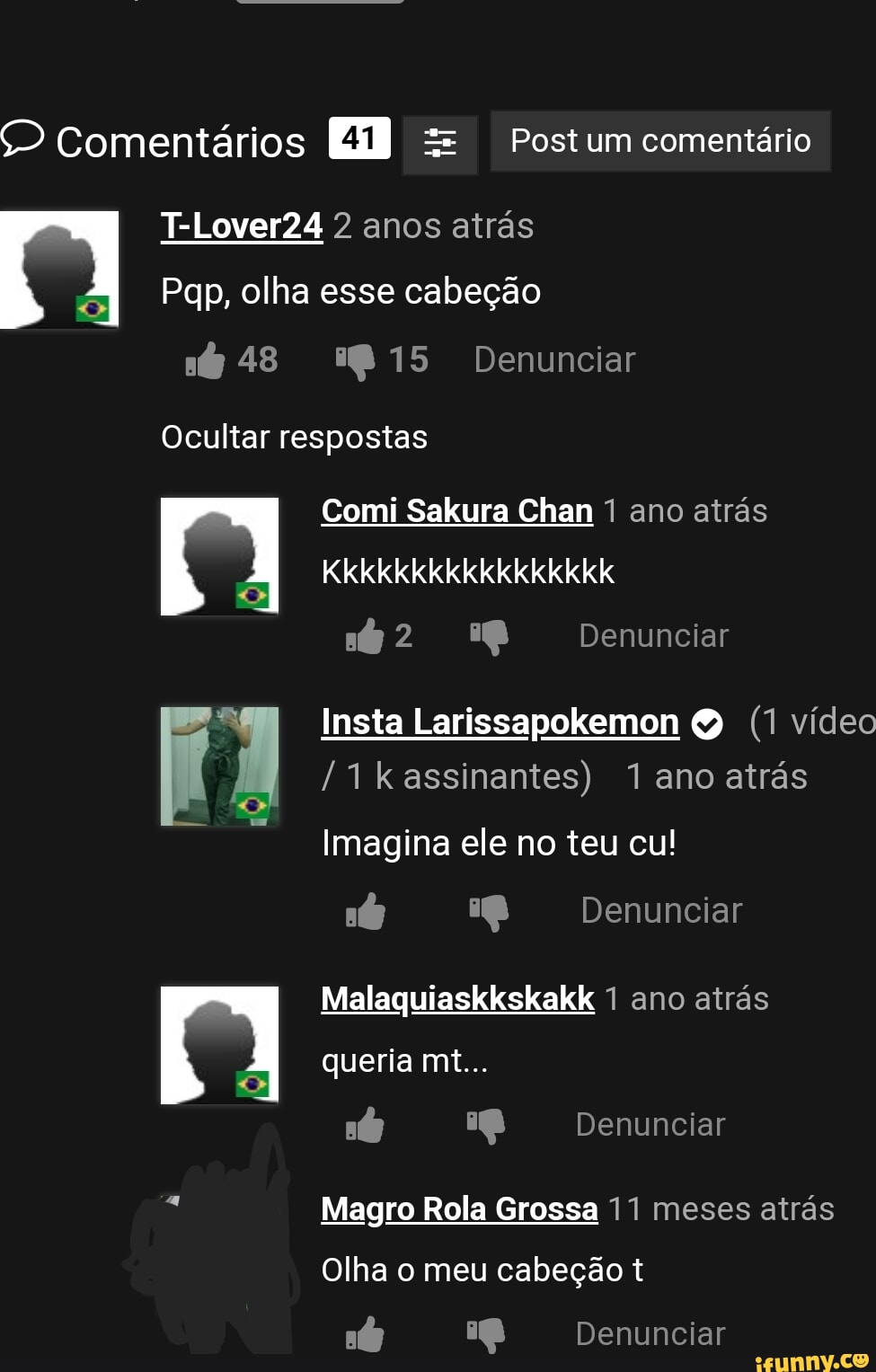 Nunca vi tanta gente atrás de pica Comentários Ver mais 12