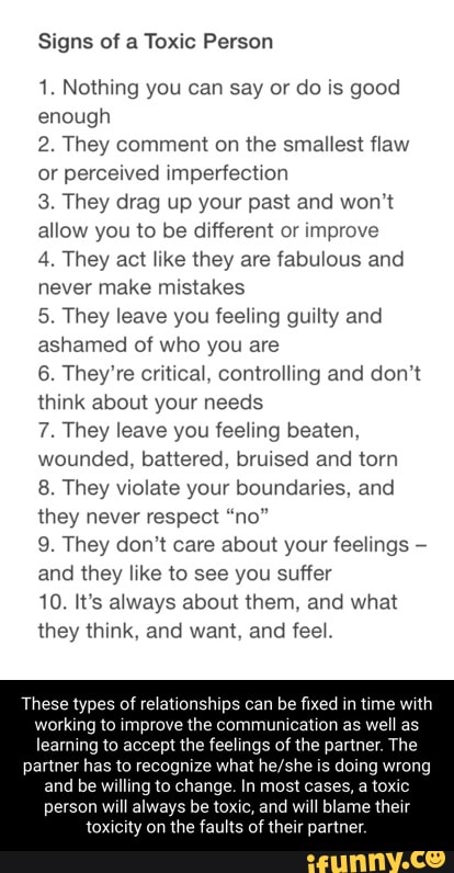 7 Signs of a Toxic Person & How to Deal with Them