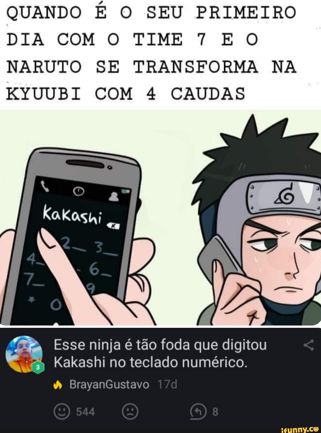 Time 7 de Naruto se transforma em versões de Sukuna de Jujutsu