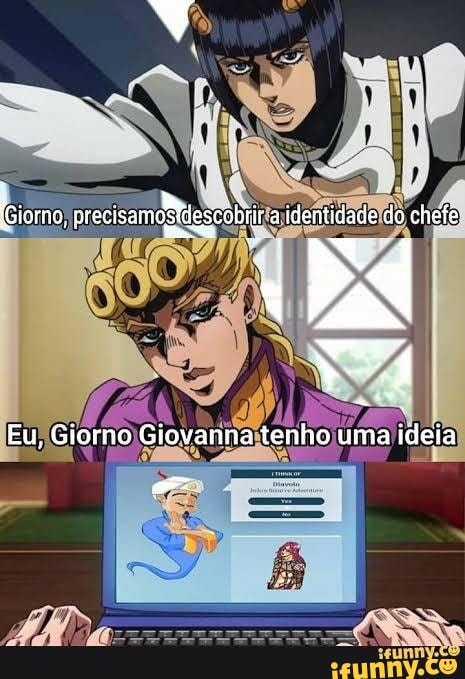 Jojo Giogio I'll never forgive G iog io!!! - iFunny Brazil