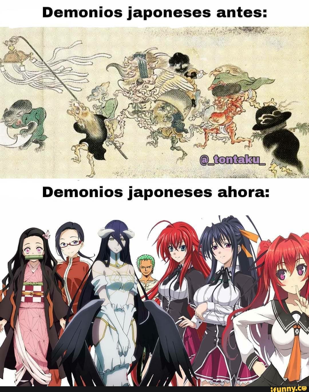 Demonios japoneses antes: feponeses alhoras - iFunny Brazil