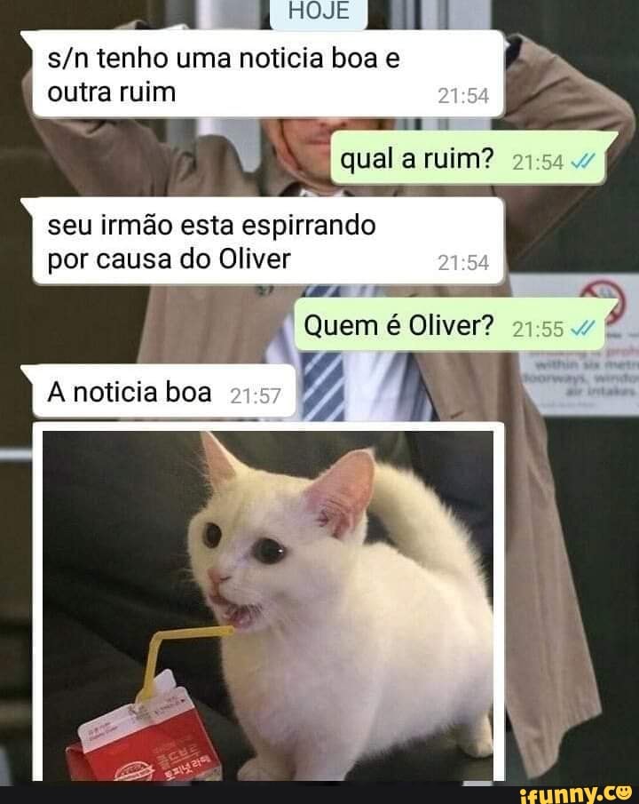 Onde está o Oliver