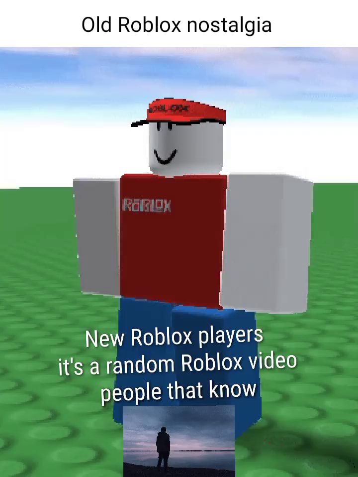 Roblox Flashback meme #roblox #old #nostalgic #video #play