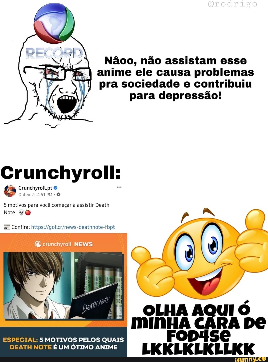Death Note em português brasileiro - Crunchyroll
