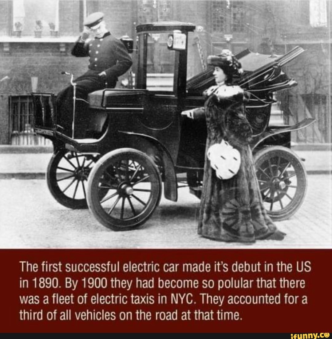 First successful store electric car