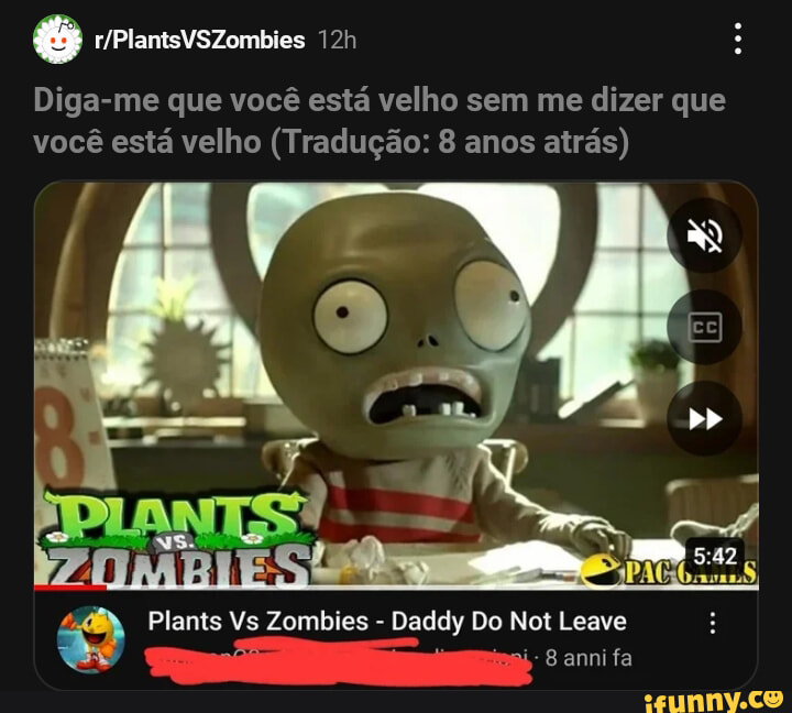 tradução zombie em português