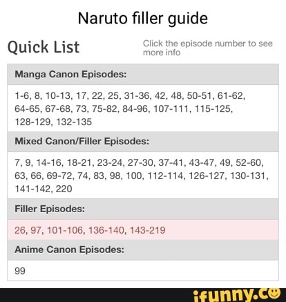 Naruto Shippuden Filler List: All Naruto Shippuden Filler Episodes