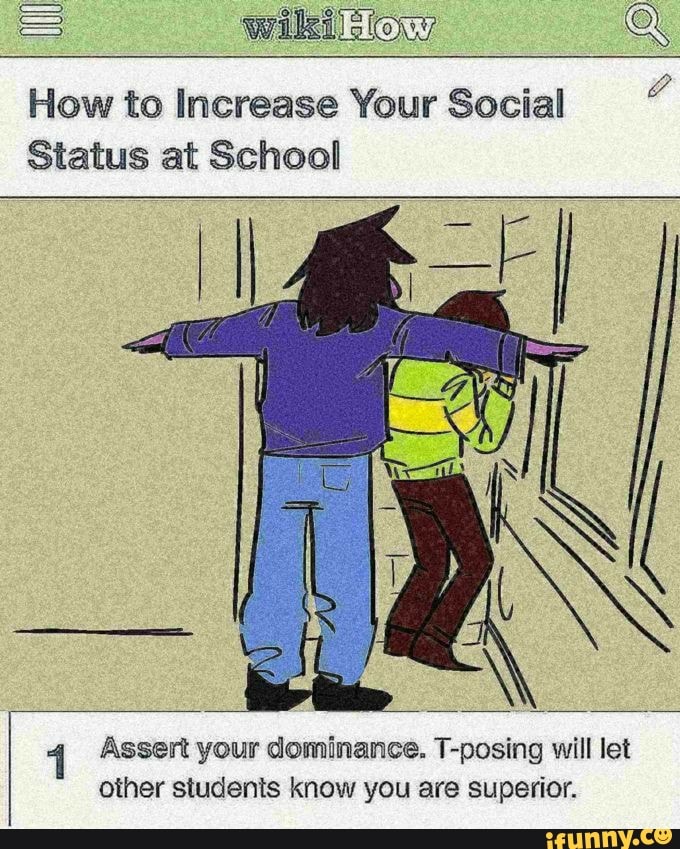 Let's use the T Pose!