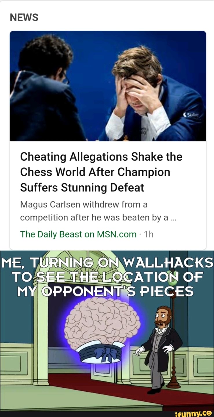 Cheating Allegations Shake the Chess World After Champion Magnus Carlsen  Suffers Stunning Defeat