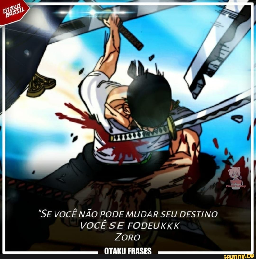 Otakus Brasil on X: Um meme que foi canonizado. O Zoro sola!  #OnePiecenaNetflix  / X