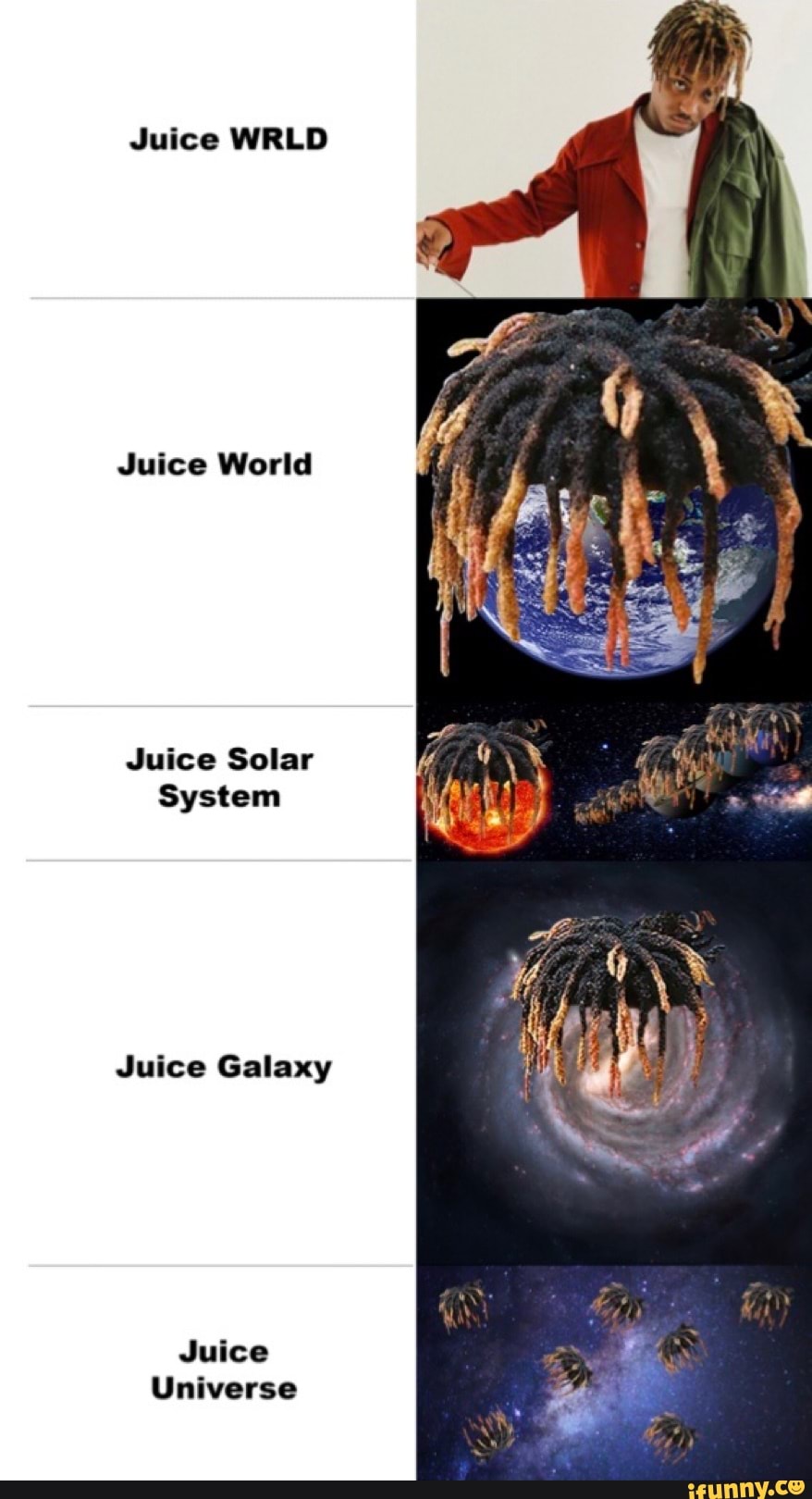 Juice WRLD Juice World System Juice Galaxy Juice Universe iFunny Brazil
