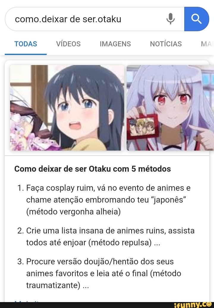 Meu top 5 animes favoritos.