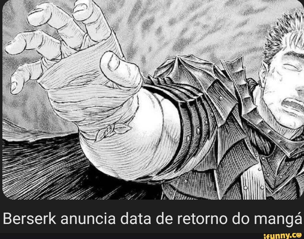 Berserk anuncia retorno da publicação