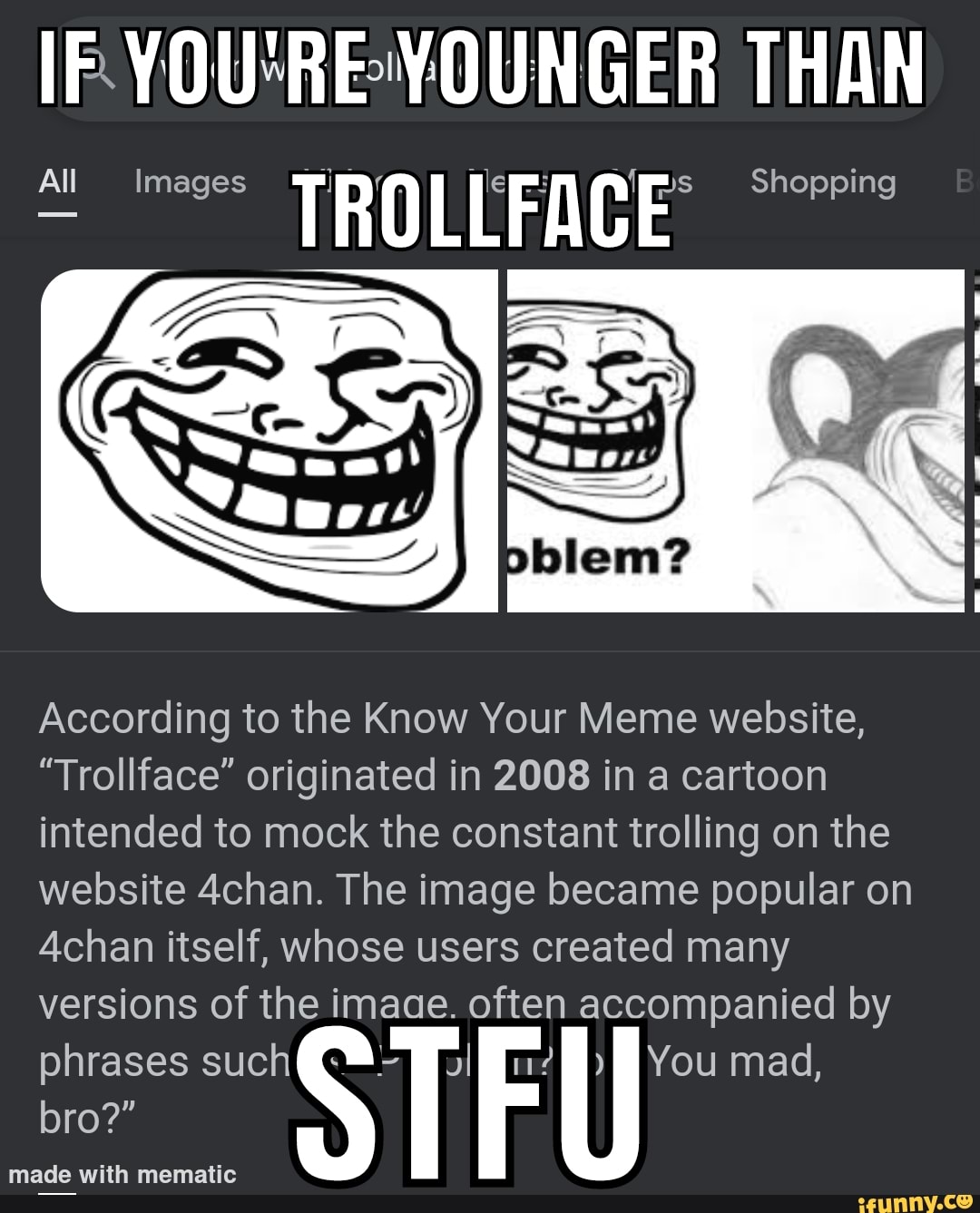 Trollface  Know Your Meme