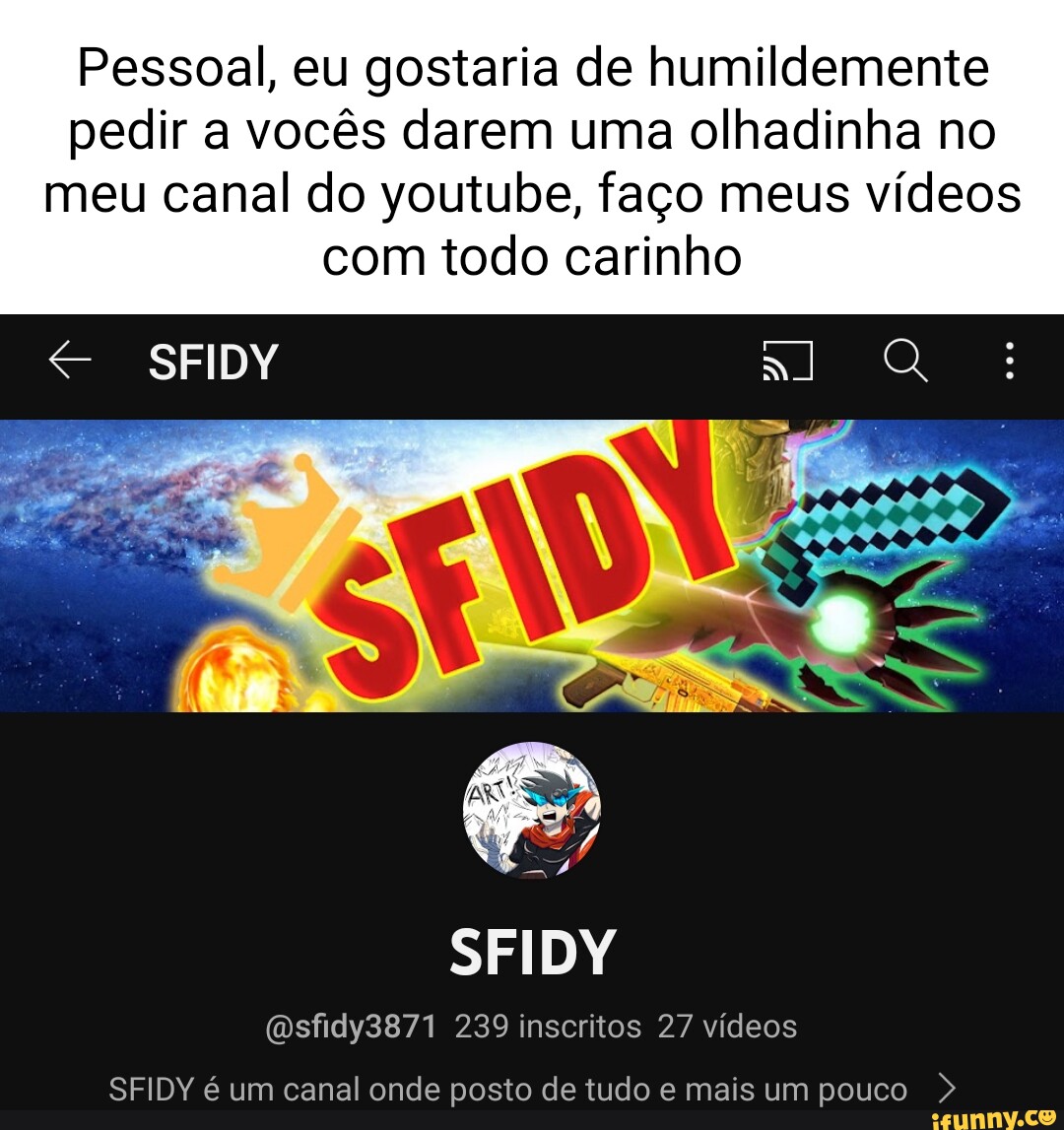 Como pesquisar vídeos no meu canal do  