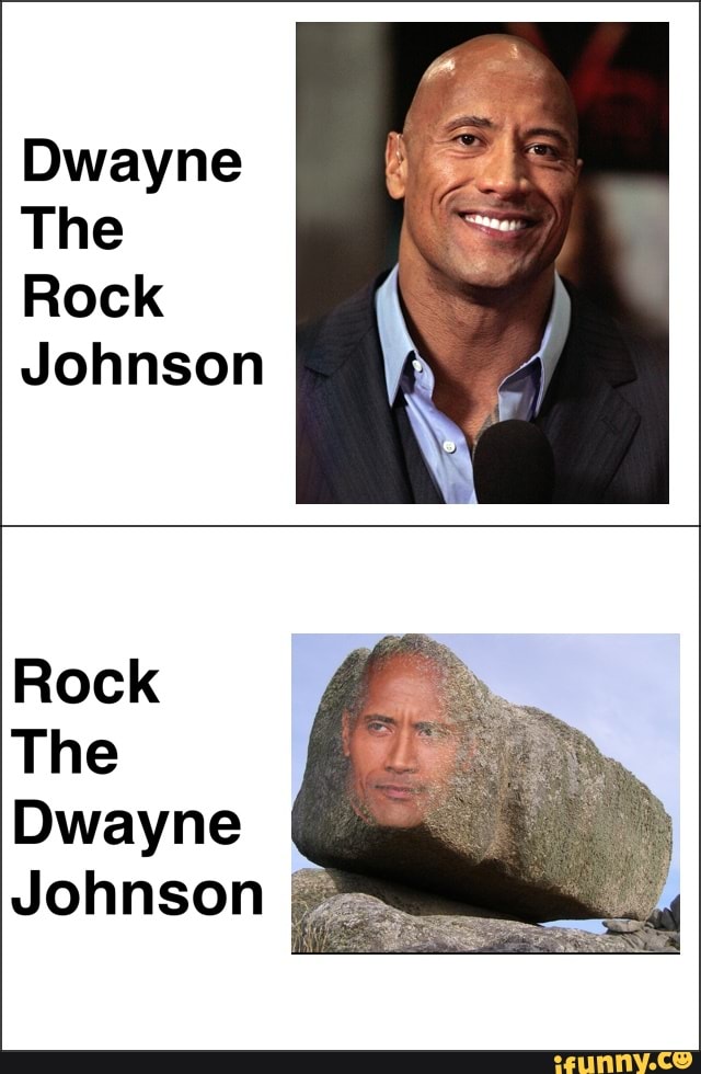 Hello, I decided to draw Dwayne The Rock Johnson - iFunny Brazil