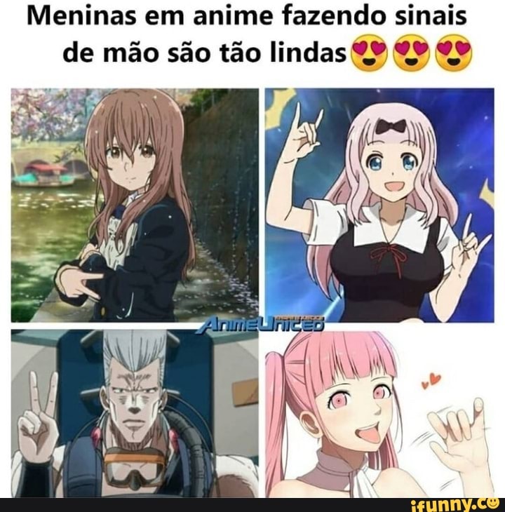 Eu amo ver garotas-gato de animes com suas mãos na frente imitando patas de  gatos. Traduzi WaterBR do po - iFunny Brazil