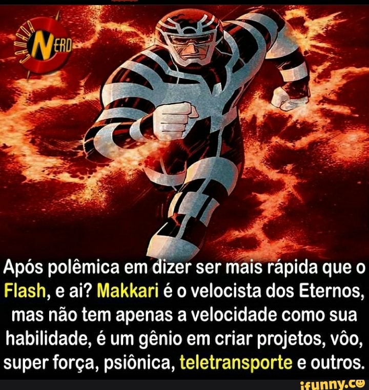 Super Velocidade - Habilidade e Fraquezas #supervelocidade #flash