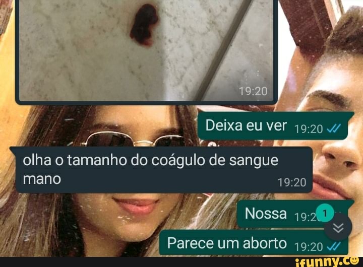 Aborto ou coágulo?